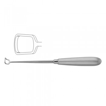 Beckmann Adenoid Curette Fig. 6 Stainless Steel, 22.5 cm - 8 3/4" Width 23.0 mm